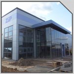 Industrial building refurbishment - Zip textiles building
